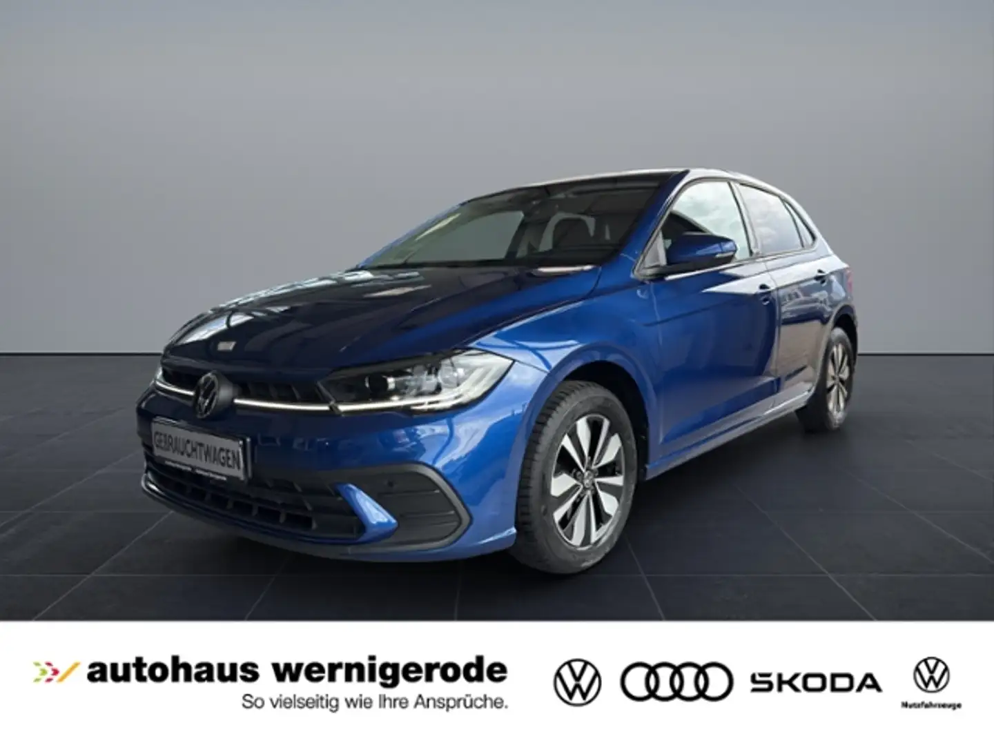 Volkswagen Polo Move 1.0TSI DSG *Matrix-LED*DC Pro*App* Blau - 1