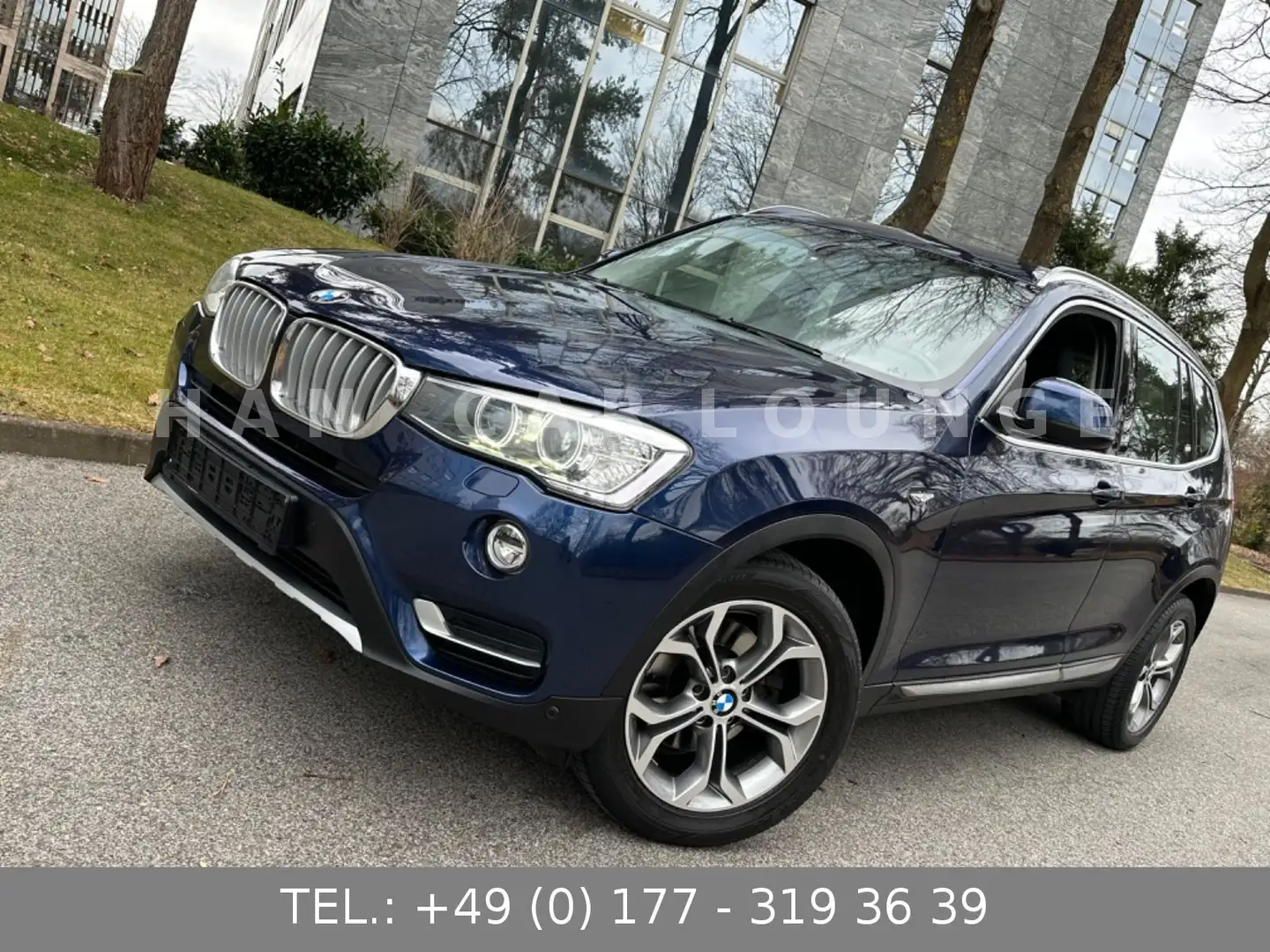 BMW X3 sDrive 20i*KAMERA*NAVI*LEDER*XENON*TEMPOMAT* Blau - 1