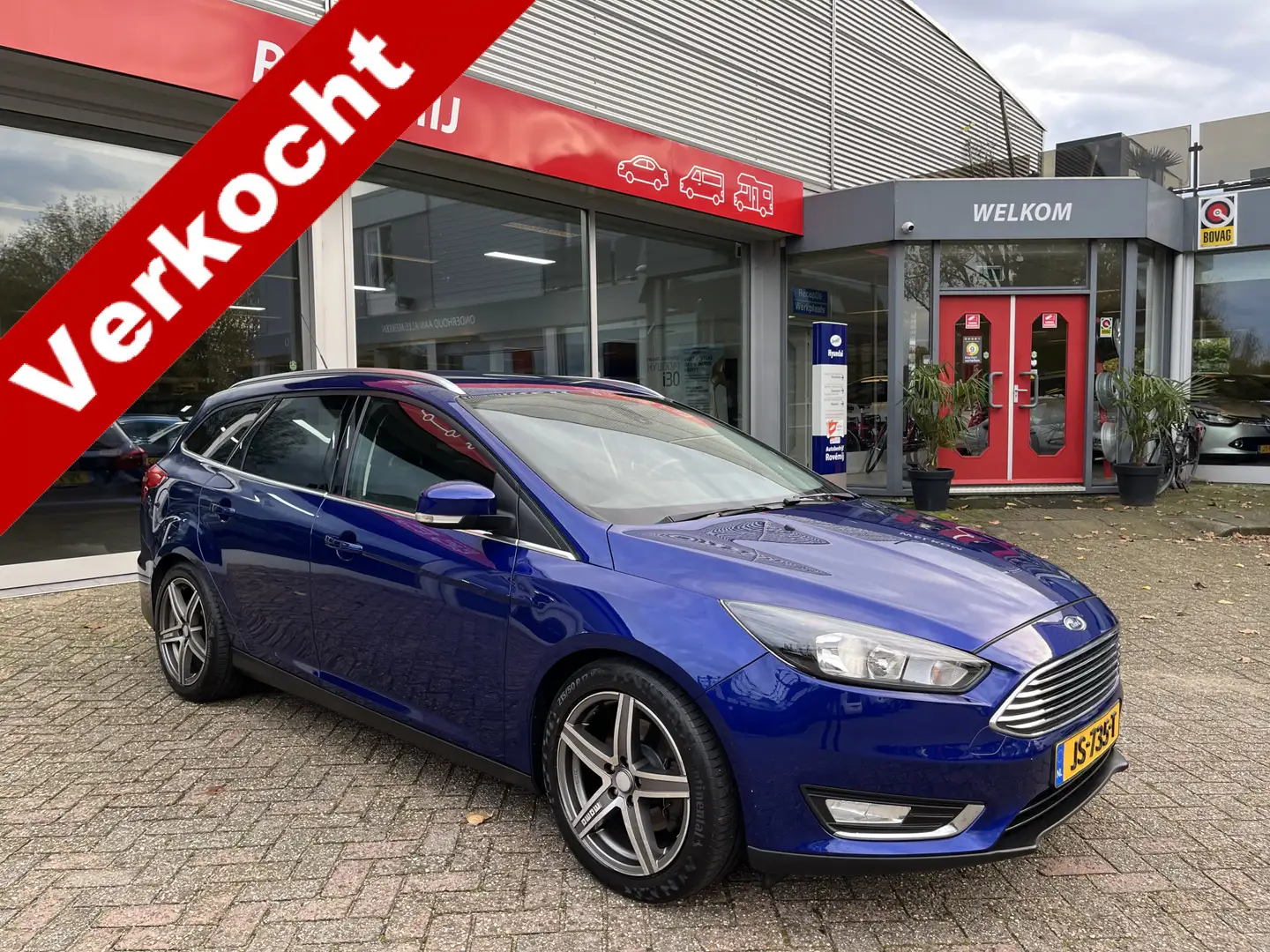 Ford Focus Wagon 1.5 Titanium Edition Cruise, Airco, PDC, LM Azul - 1