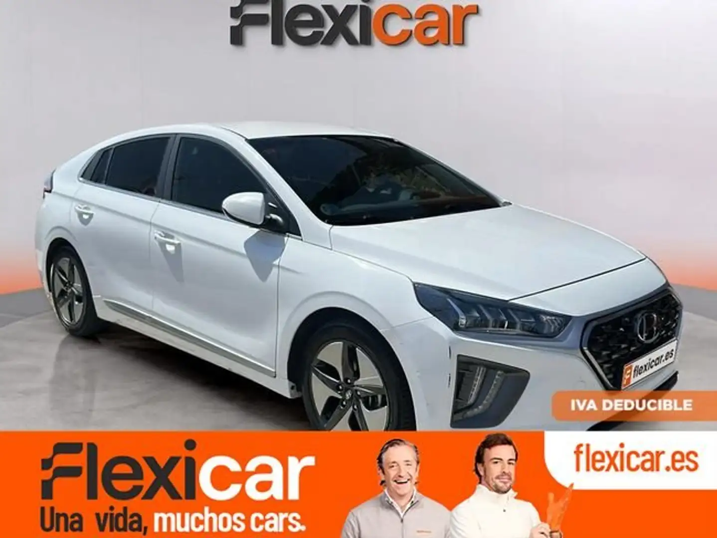 Hyundai IONIQ 1.6 GDI HEV Tecno DCT Blanc - 1