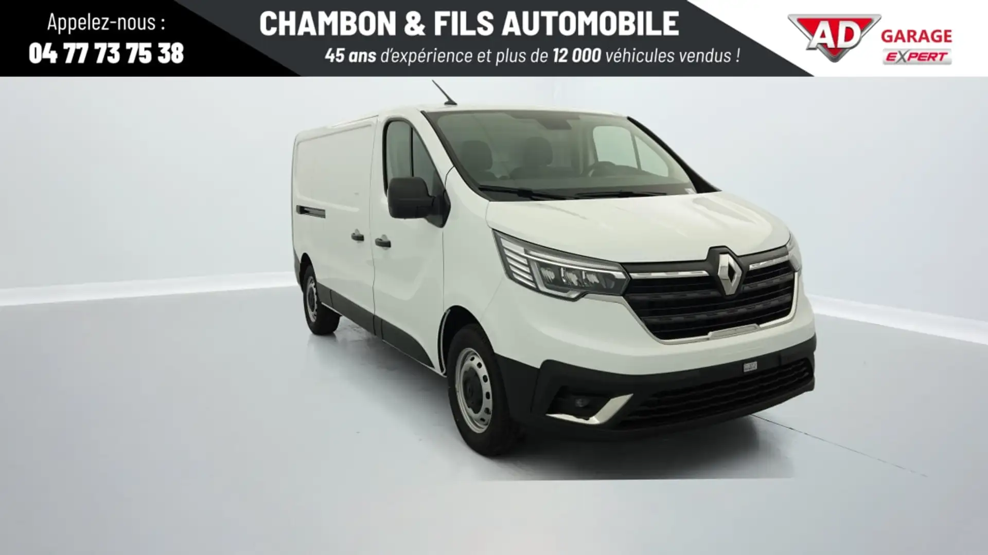 Renault Trafic FOURGON L2H1 3000 KG BLUE DCI 130 CONFORT White - 1