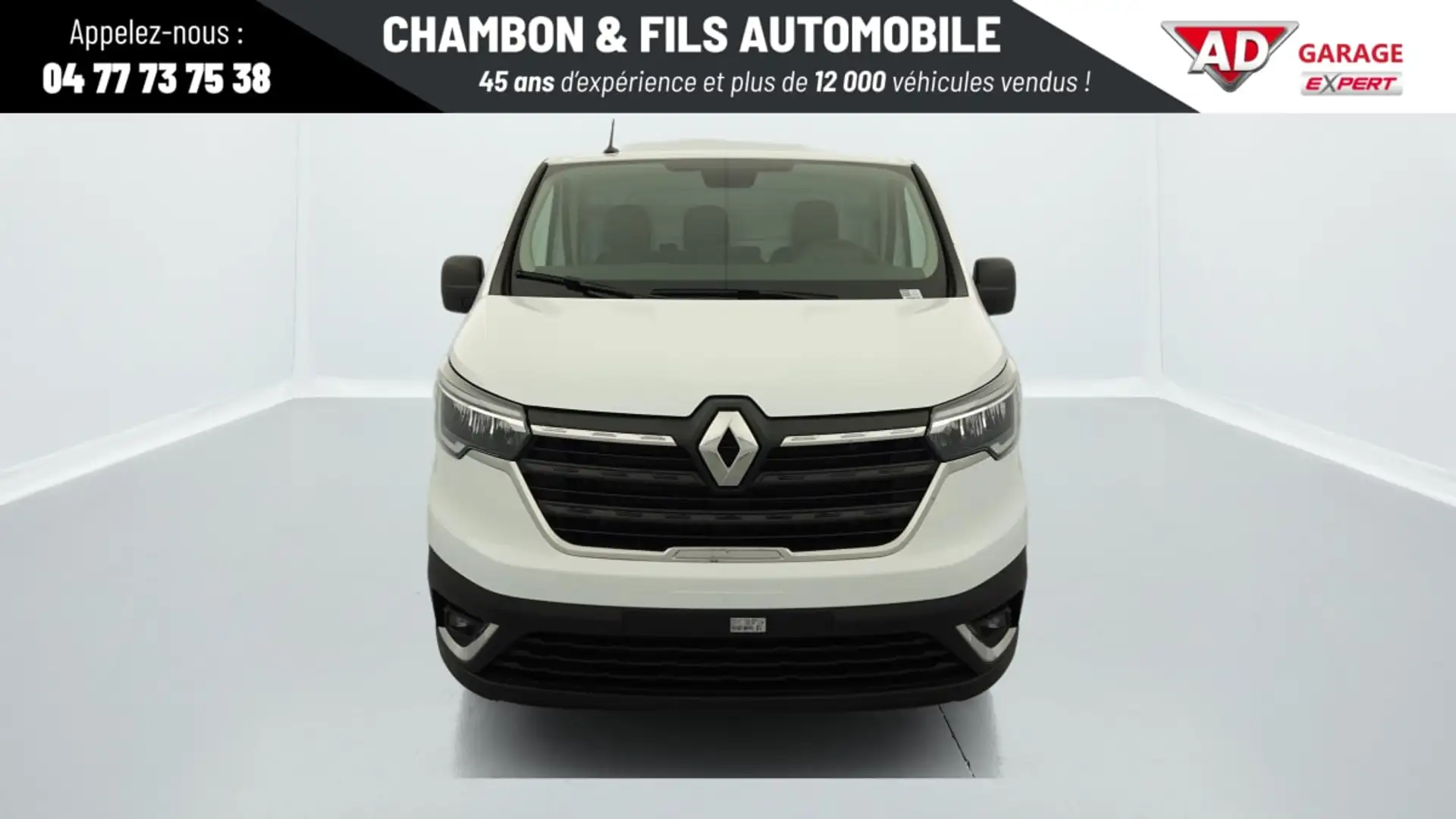 Renault Trafic FOURGON L2H1 3000 KG BLUE DCI 130 CONFORT Blanc - 2