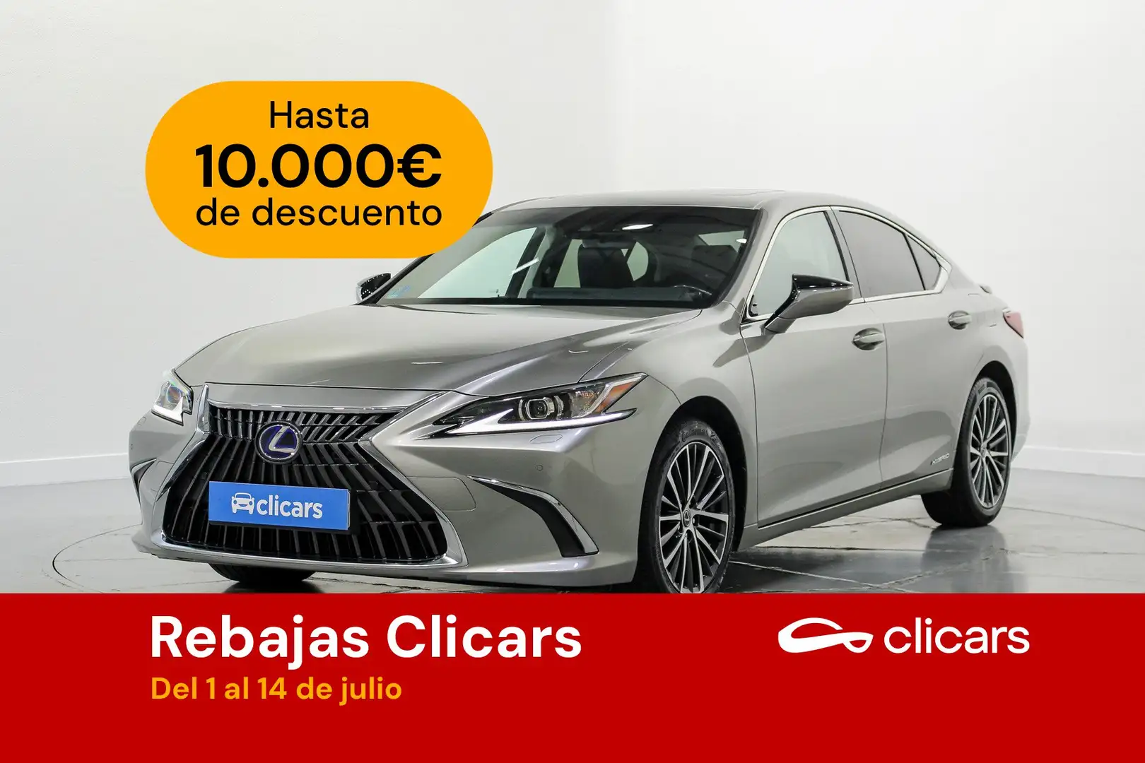 Lexus ES 300 300h Premium Argent - 1