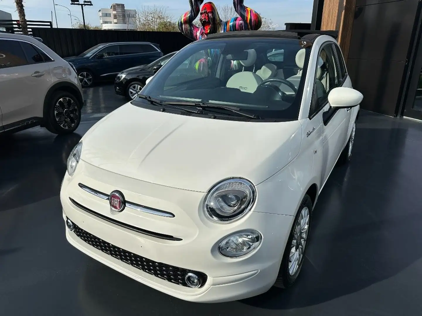 Fiat 500C 1.0 Hybrid Dolcevita Bianco - 2
