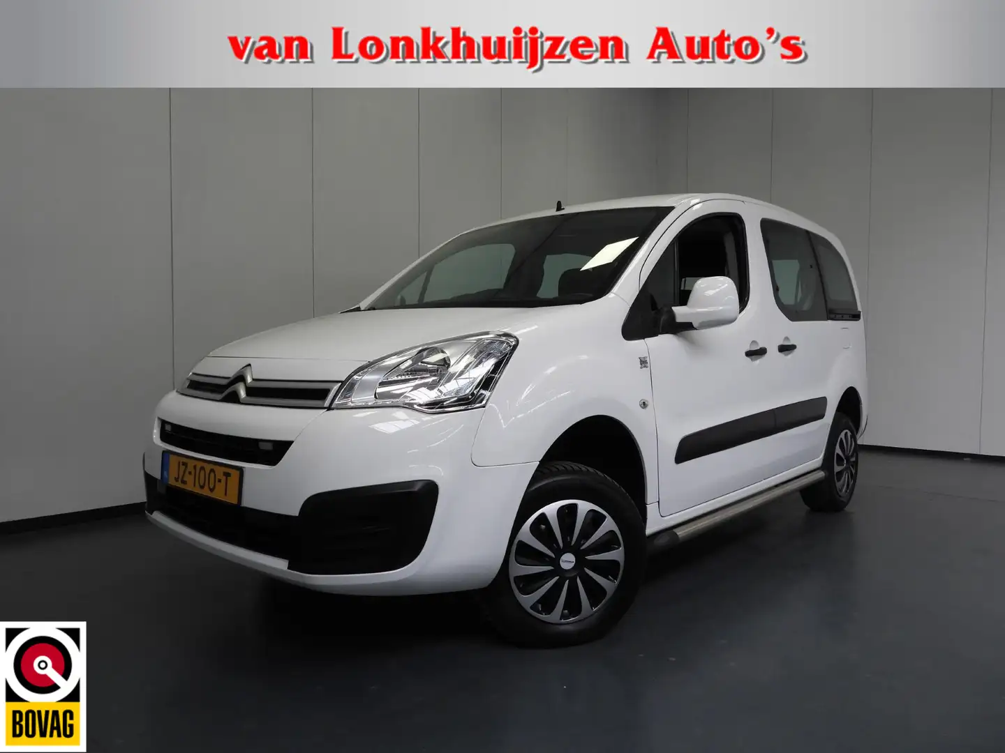 Citroen Berlingo 1.6 BlueHDi 4x4 Dangel MARGE/AIRCO/2xSCHUIFDEUR/TR Blanco - 1