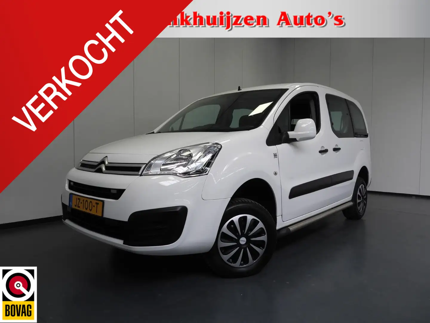 Citroen Berlingo 1.6 BlueHDi 4x4 Dangel MARGE/AIRCO/2xSCHUIFDEUR/TR Weiß - 1