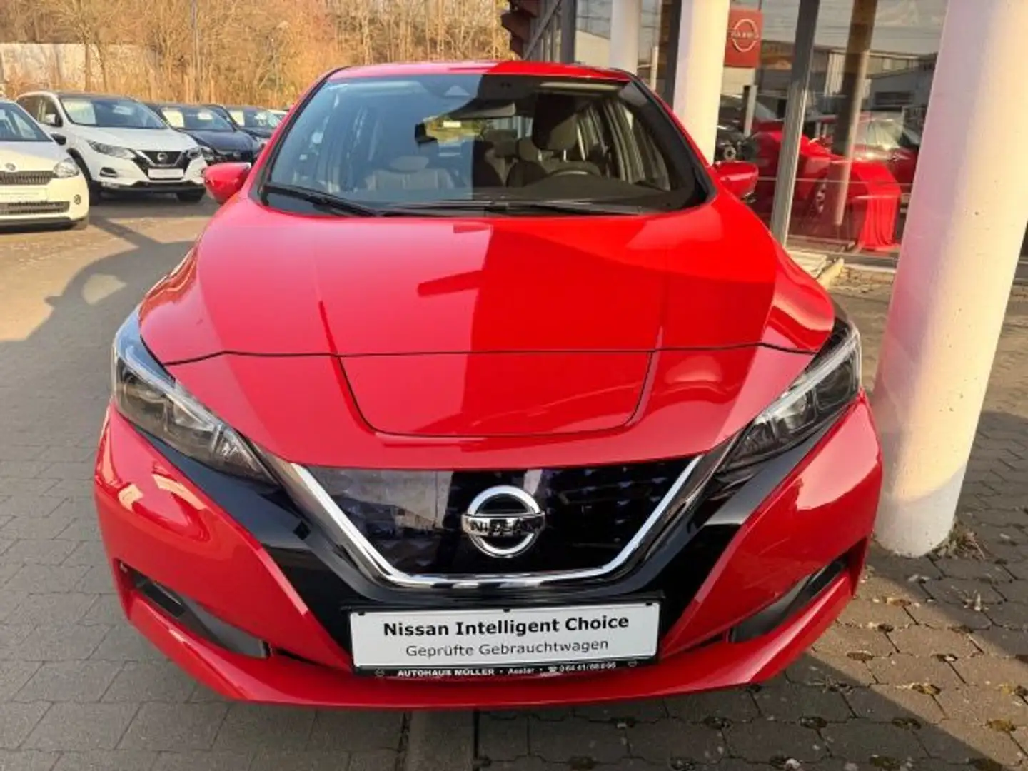 Nissan Leaf LEAF ZE1 ACENTA Option LED Kamera Klimaautomatik Rojo - 2