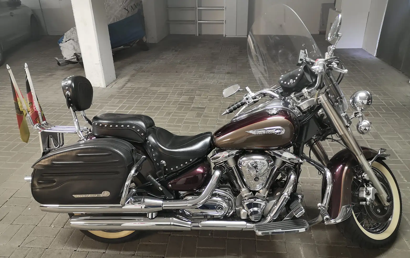 Yamaha XV 1600 Коричневый - 2