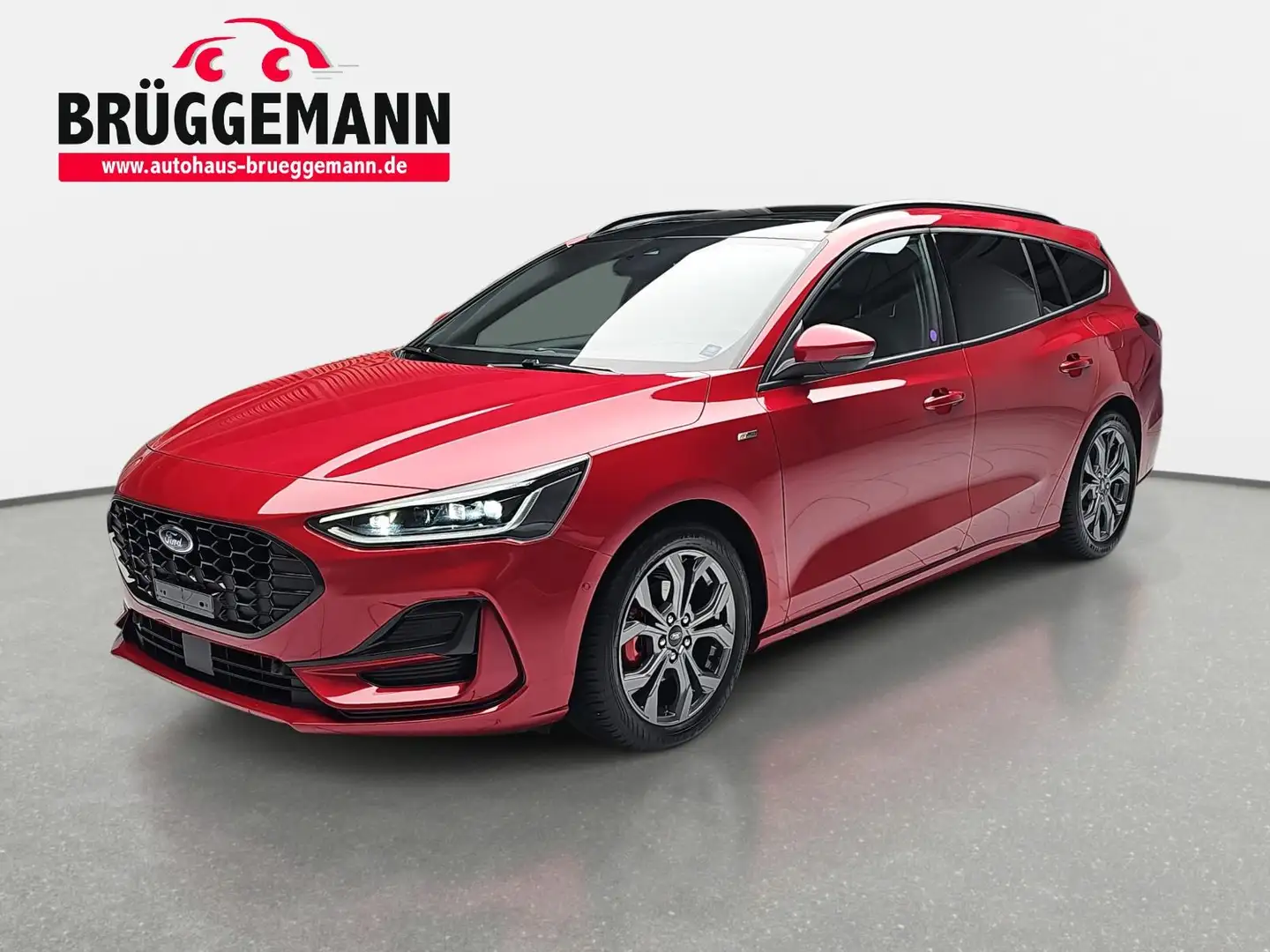 Ford Focus FOCUS TURNIER 1.0 ECOBOOST AUTO. ST-LINE X NAVI PA Rot - 1