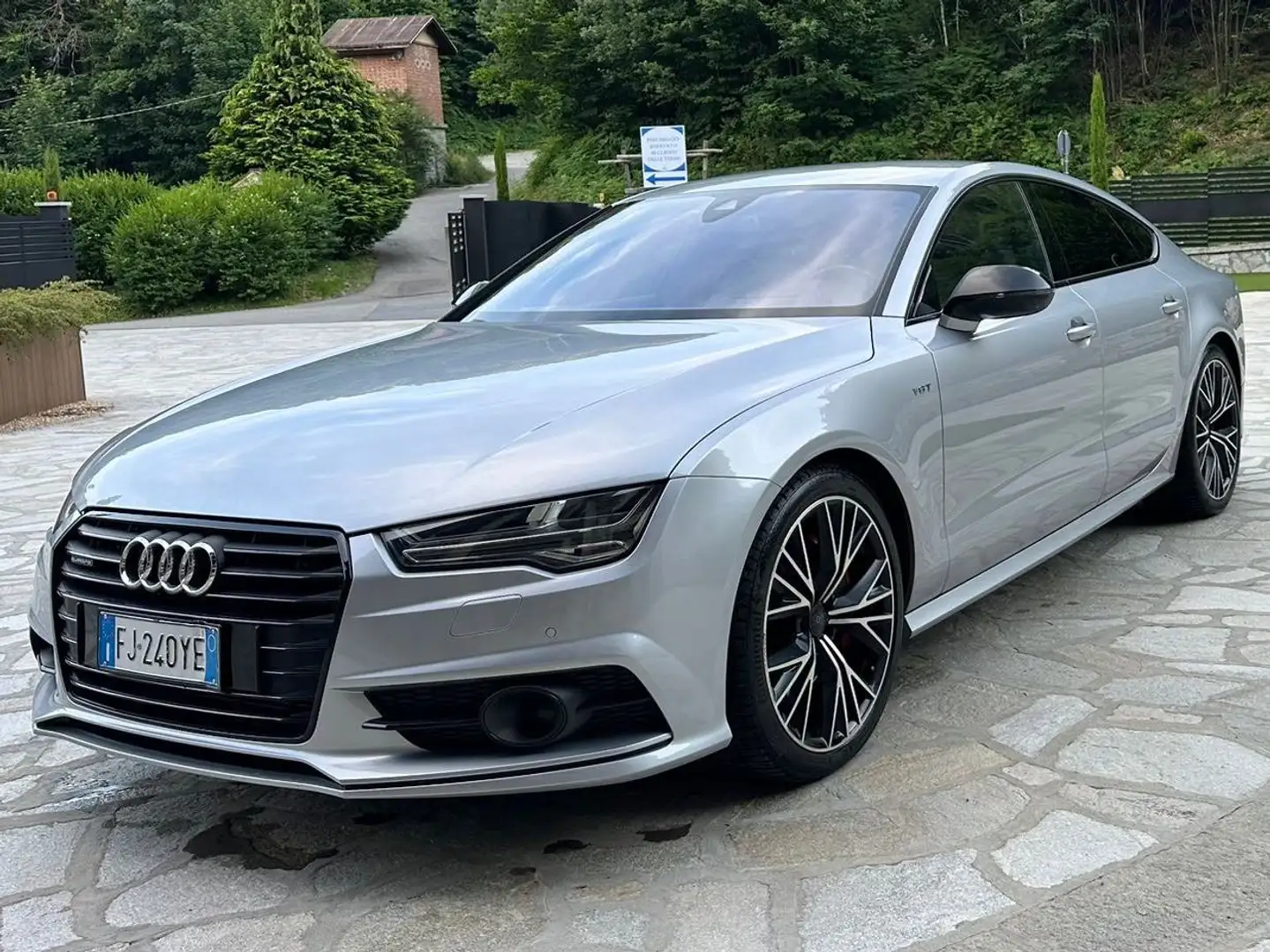 Audi A7 Sportback 3.0 tdi Competition quattro 326cv tiptro Argento - 2