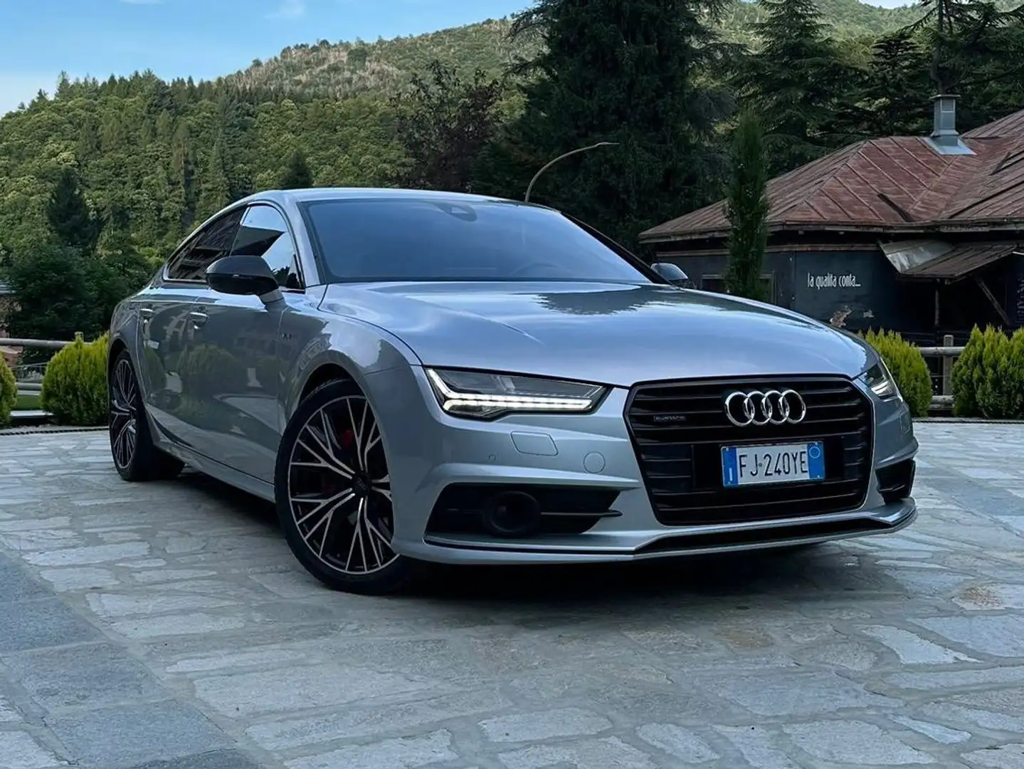 Audi A7 Sportback 3.0 tdi Competition quattro 326cv tiptro Argento - 1
