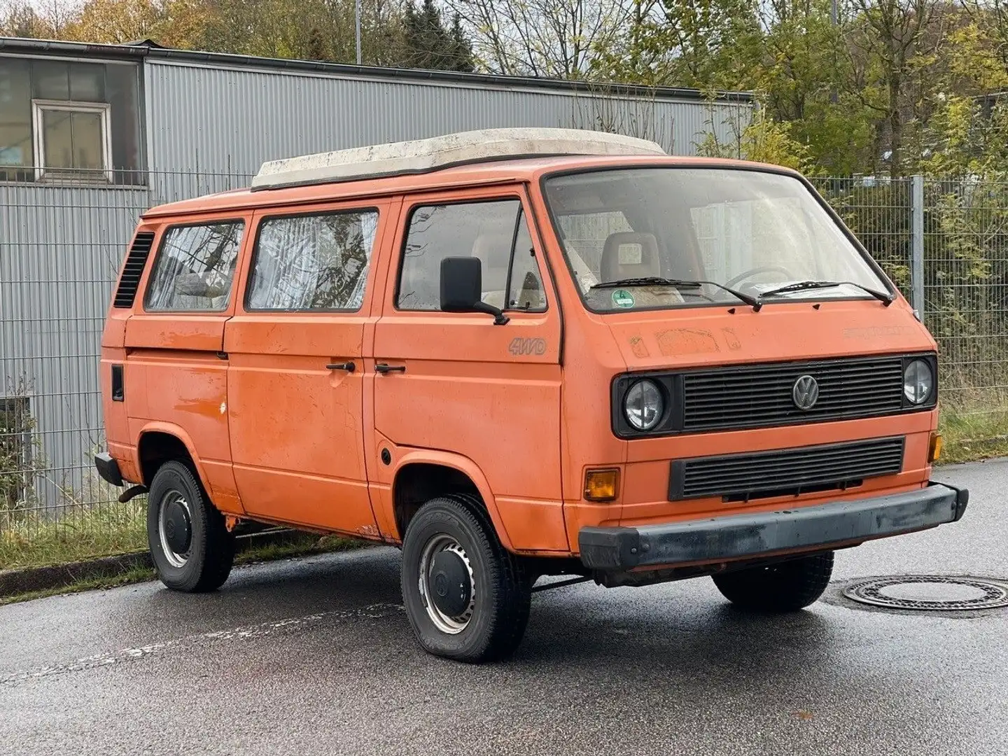 Volkswagen T3 Kombi T3 Synchro Orange - 2