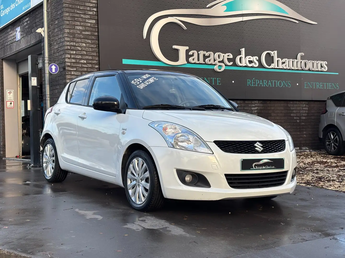 Suzuki Swift 1.3 DDiS - ! Airco ! - Garantie 12 Mois - 5 Portes Blanc - 2