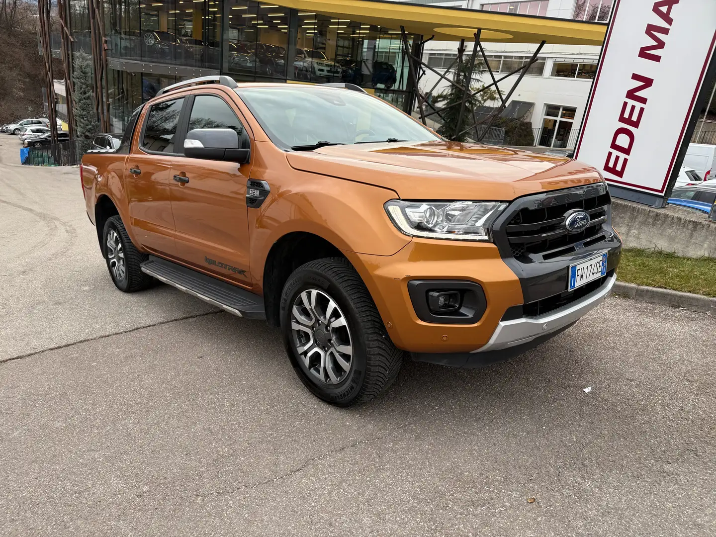 Ford Ranger Ranger VII 3.2 tdci double cab Wildtrak 200cv auto Arancione - 2
