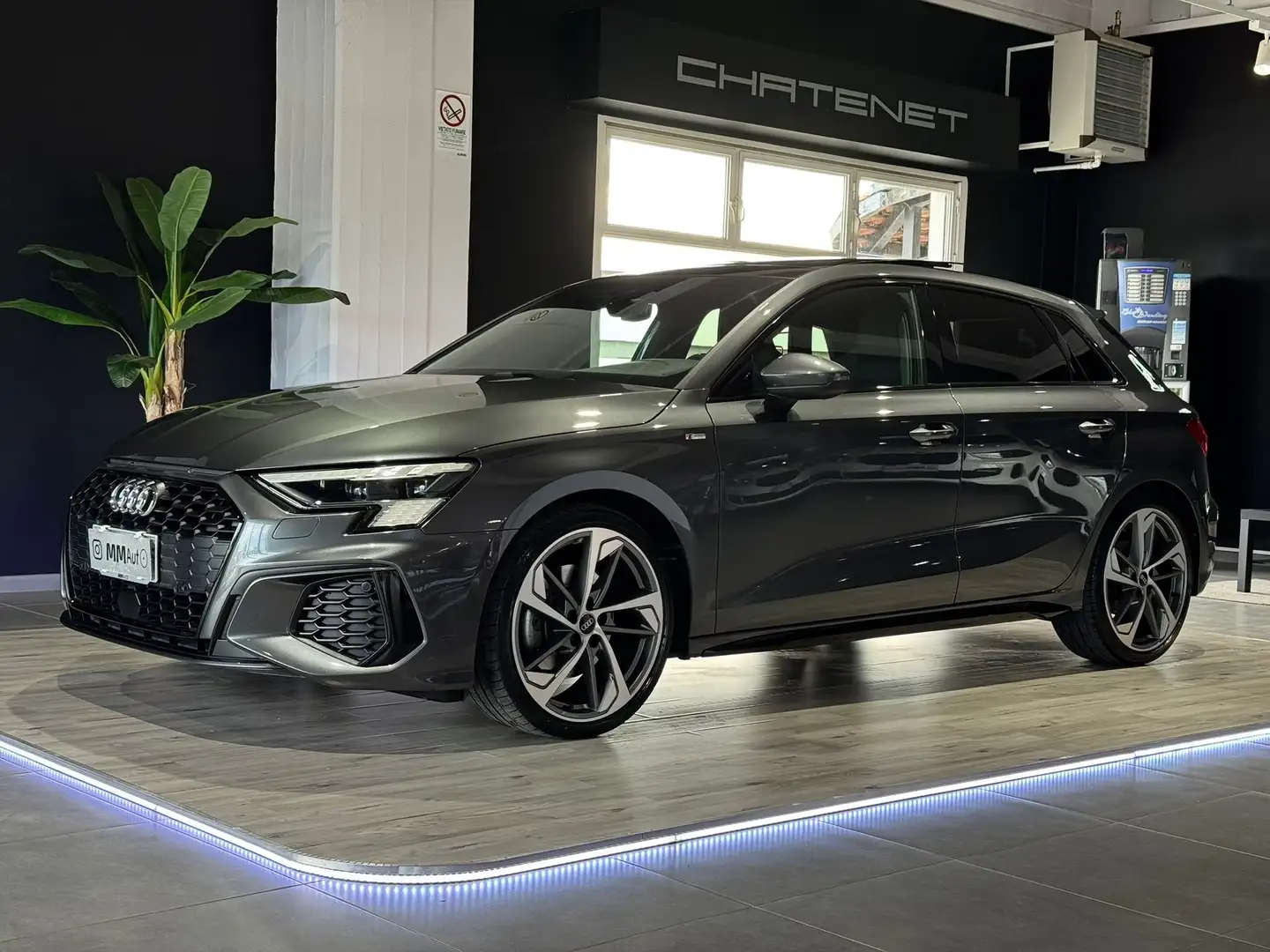 Audi A3 Sportback 35TDI S-LINE Grigio - 1