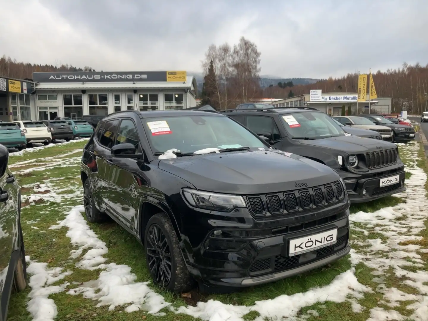 Jeep Compass MY23 High Altitude 1.5 MHEV Automatik Schwarz - 2