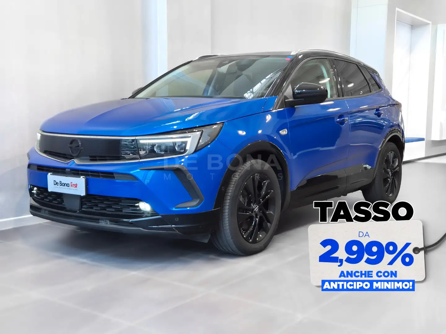 Opel Grandland 1.6 phev gs line fwd 225cv auto Blu/Azzurro - 1