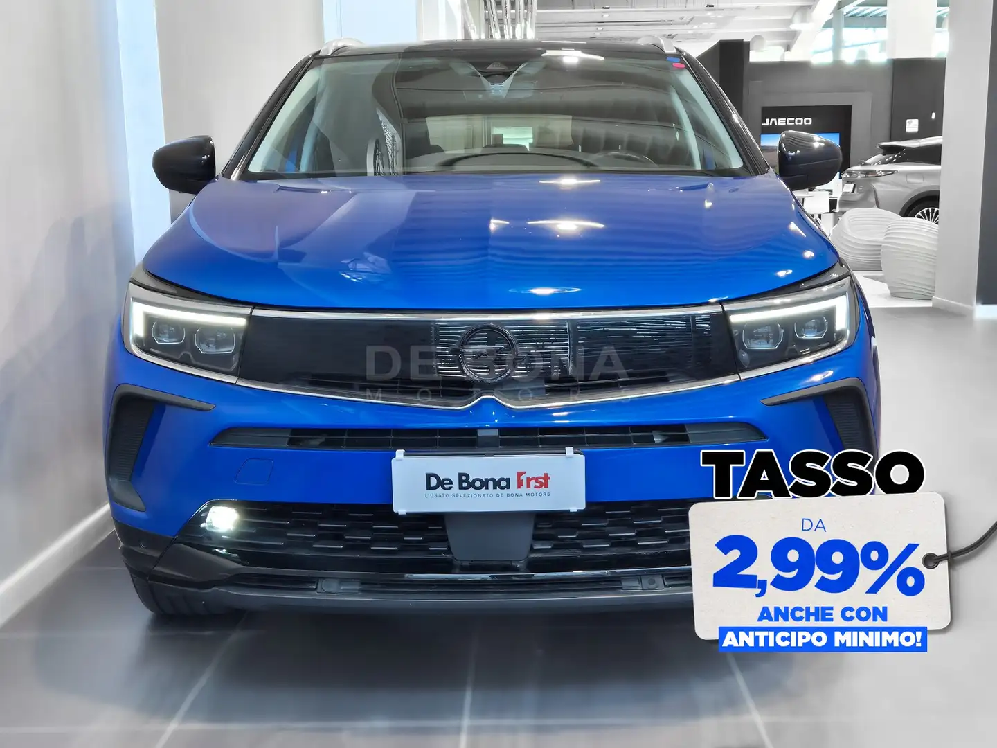 Opel Grandland 1.6 phev gs line fwd 225cv auto Bleu - 2
