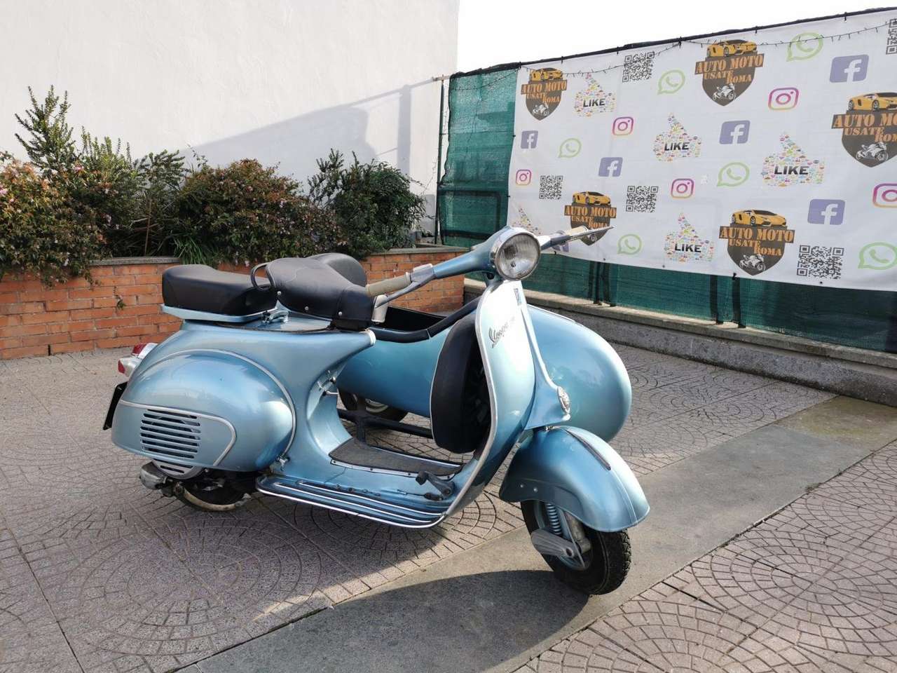 Vespa 150 *OMOLOGATA Sidecar - 6 Cv* RATE AUTO MOTO SCOOTER