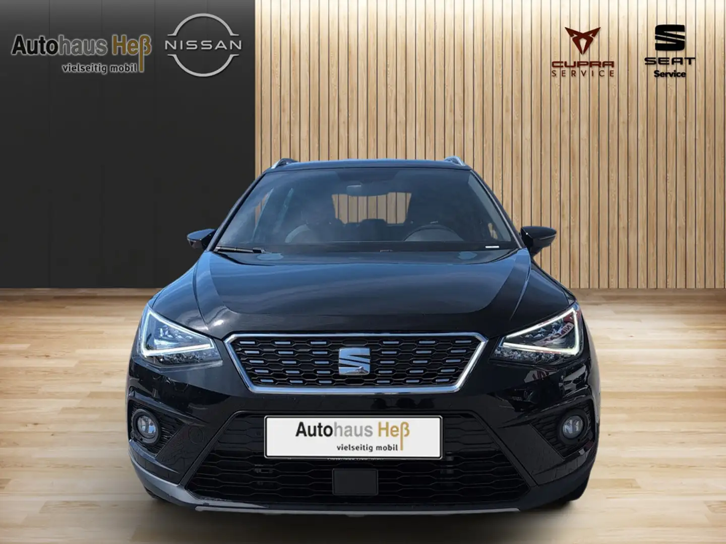SEAT Arona 1.0 Xcellence ACC LED NAVI SHZ Erdgas Schwarz - 2