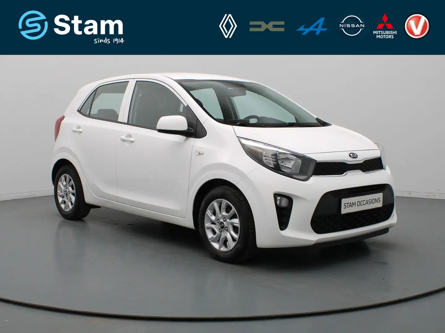 Kia Picanto 67pk MPi DynamicPlusLine Airco | Camera | Cruise | Blanc - 1