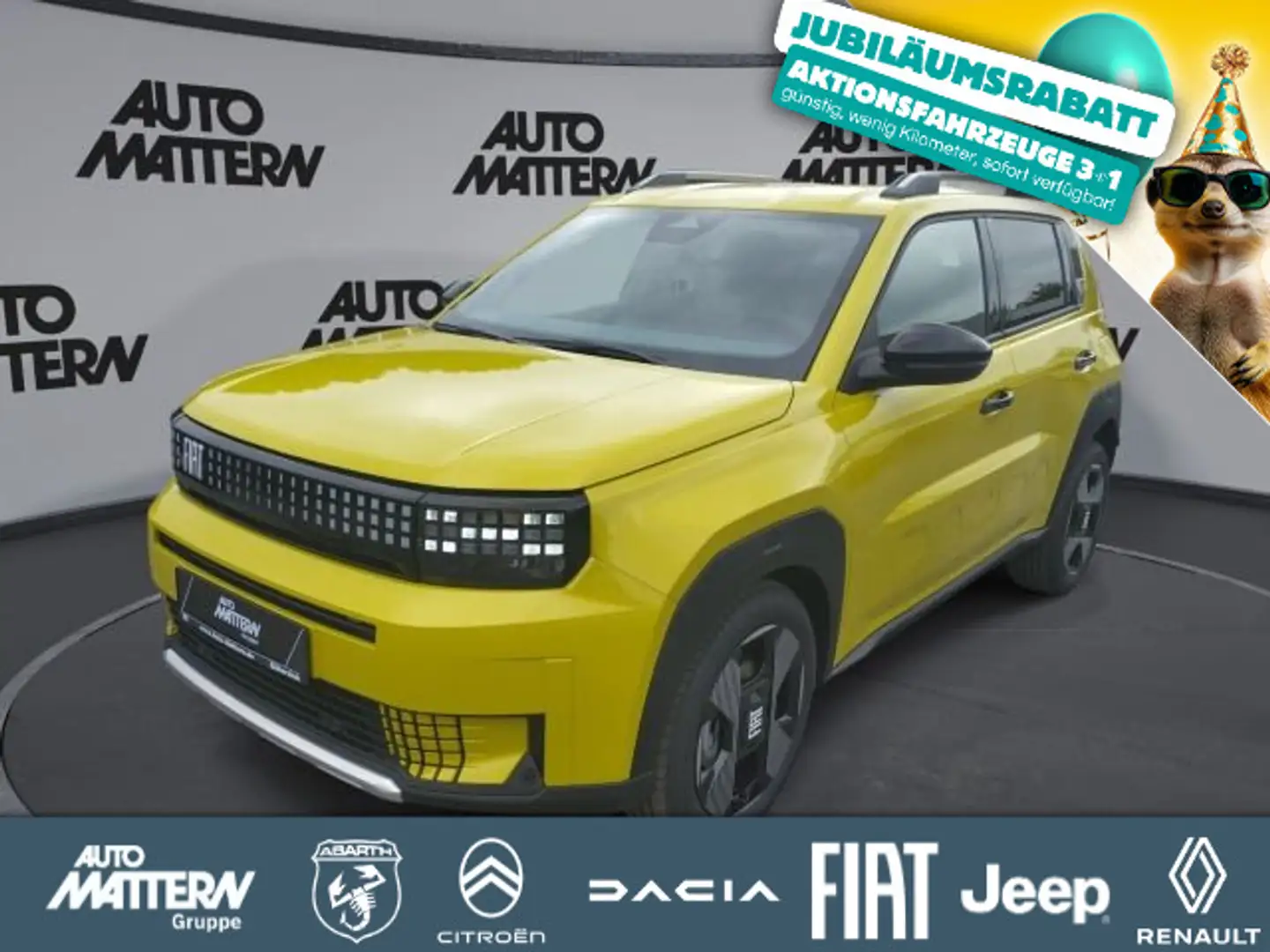Fiat Grande Panda 1.2 Mild-Hybrid La Prima Jaune - 1