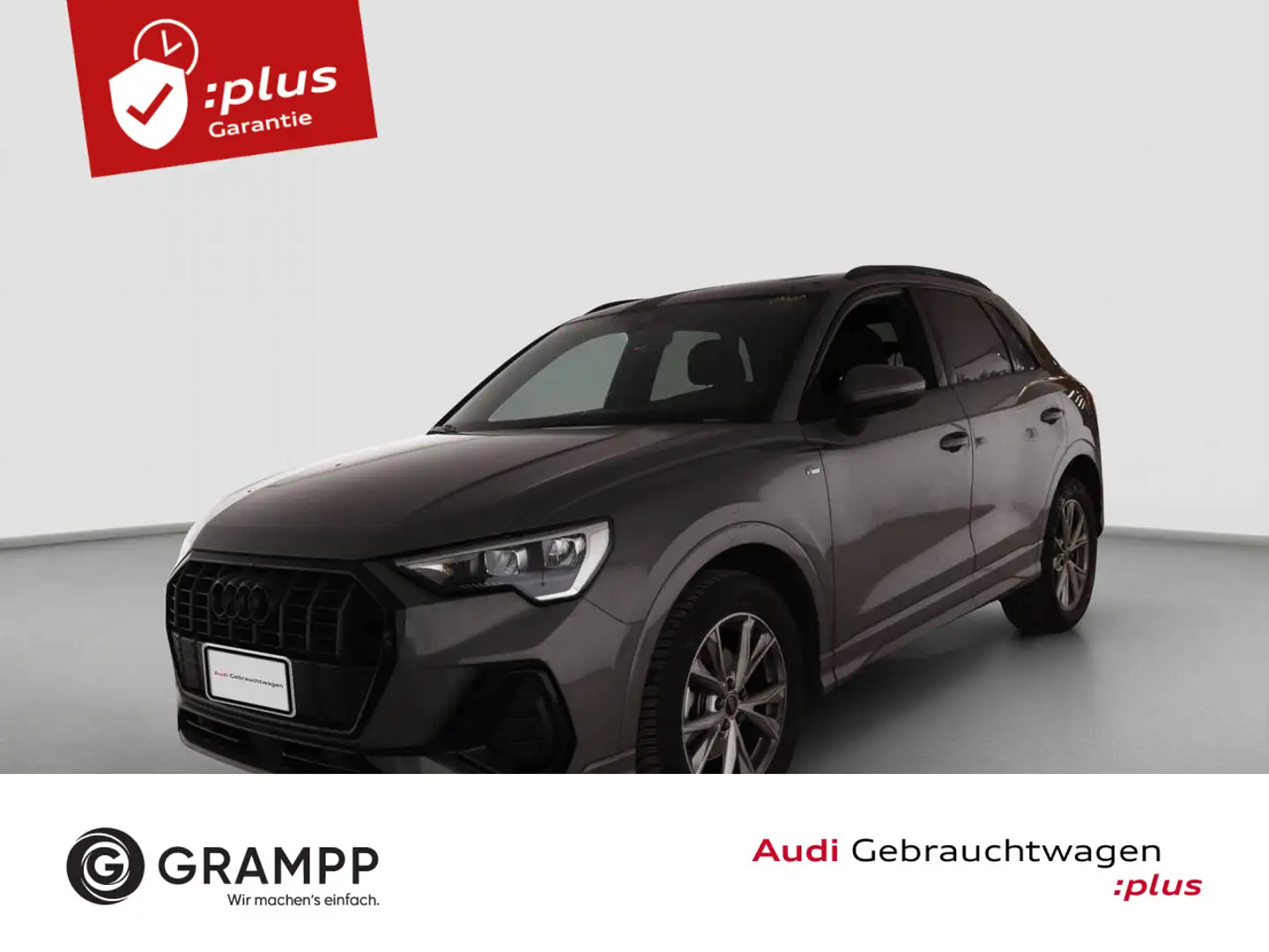 Audi Q3 S line 35 TFSI S-tronic +AHK+KAMERA+PANO+LED+ Grau - 1