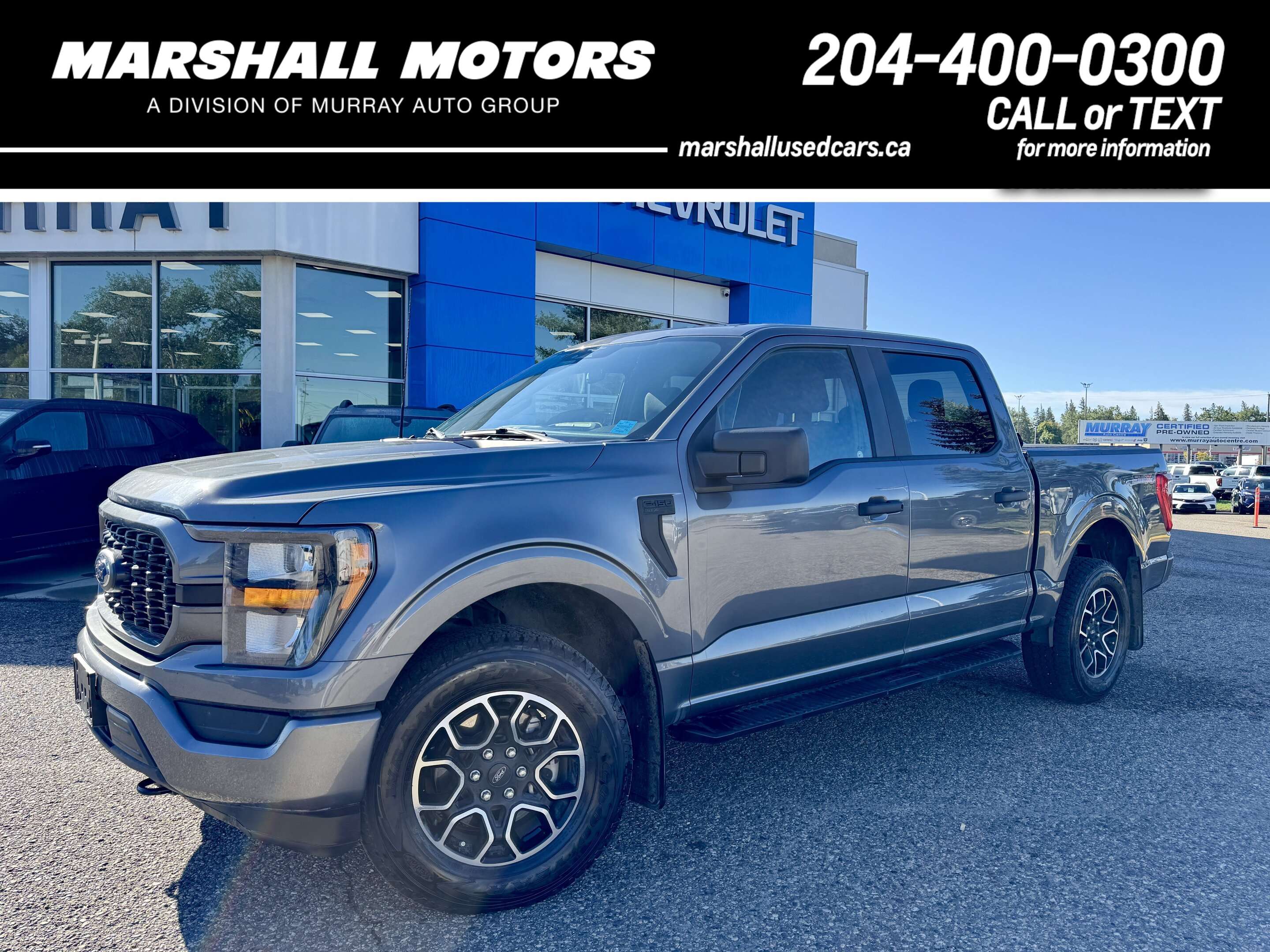 2023 Ford F-150 SuperCrew *Local Trade* No Accidents* STX Trim* 4x4* XM Radi - Image 1
