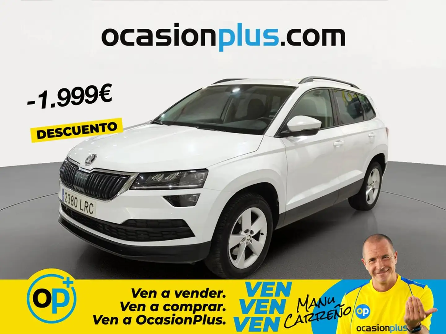 Skoda Karoq 2.0TDI AdBlue Ambition 110kW Blanco - 1