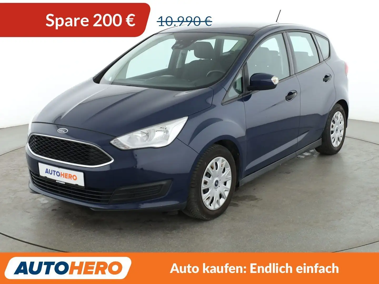 Ford C-Max 1.0 EcoBoost Ambiente*TEMPOMAT*CD*GARANTIE* Blau - 1