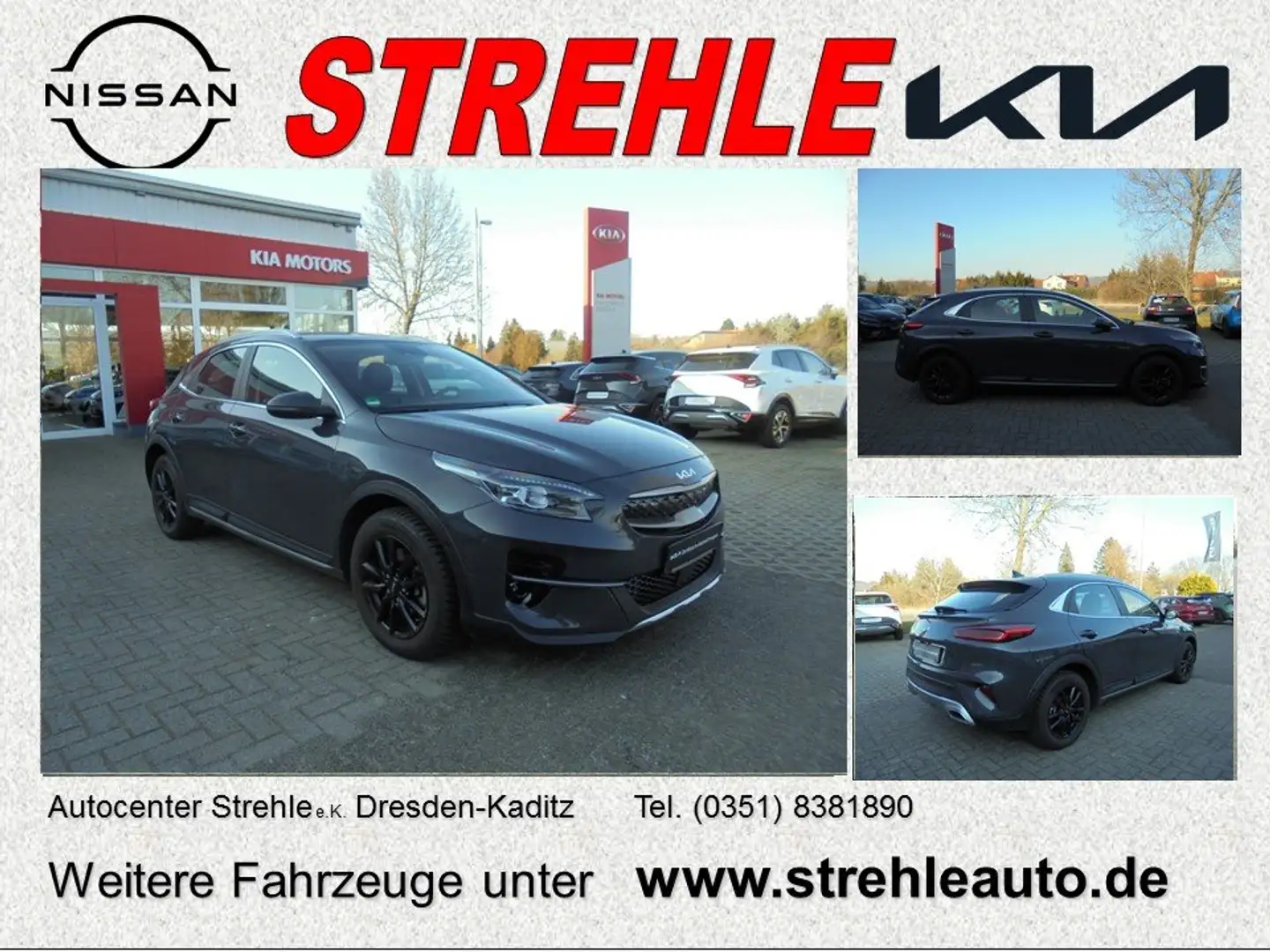 Kia XCeed 1.6 GDI Plug-in Hybrid Spirit Grau - 1