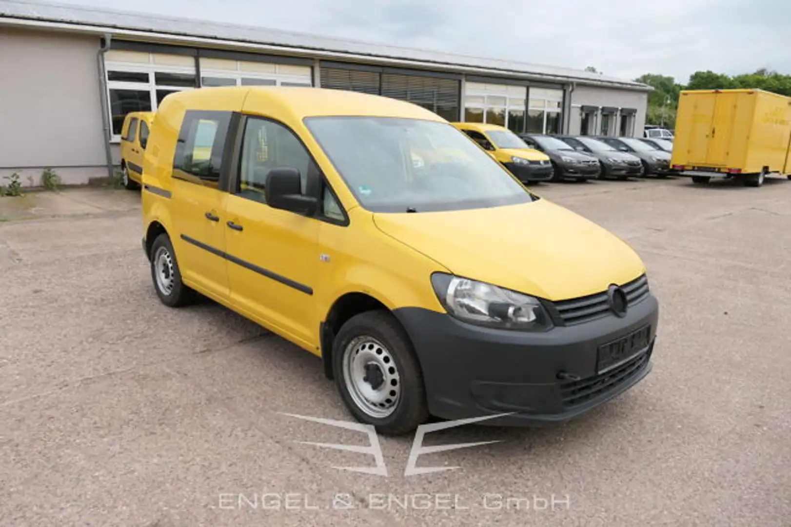 Volkswagen Caddy 2.0 TDI PARKTRONIK EURO-5 Jaune - 2