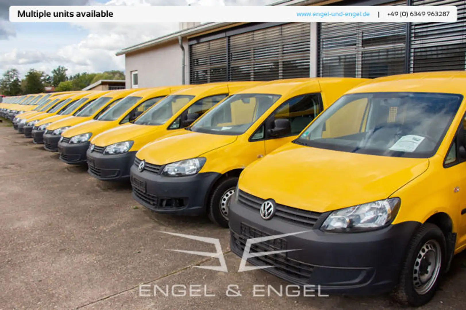 Volkswagen Caddy 2.0 TDI PARKTRONIK EURO-5 Giallo - 1