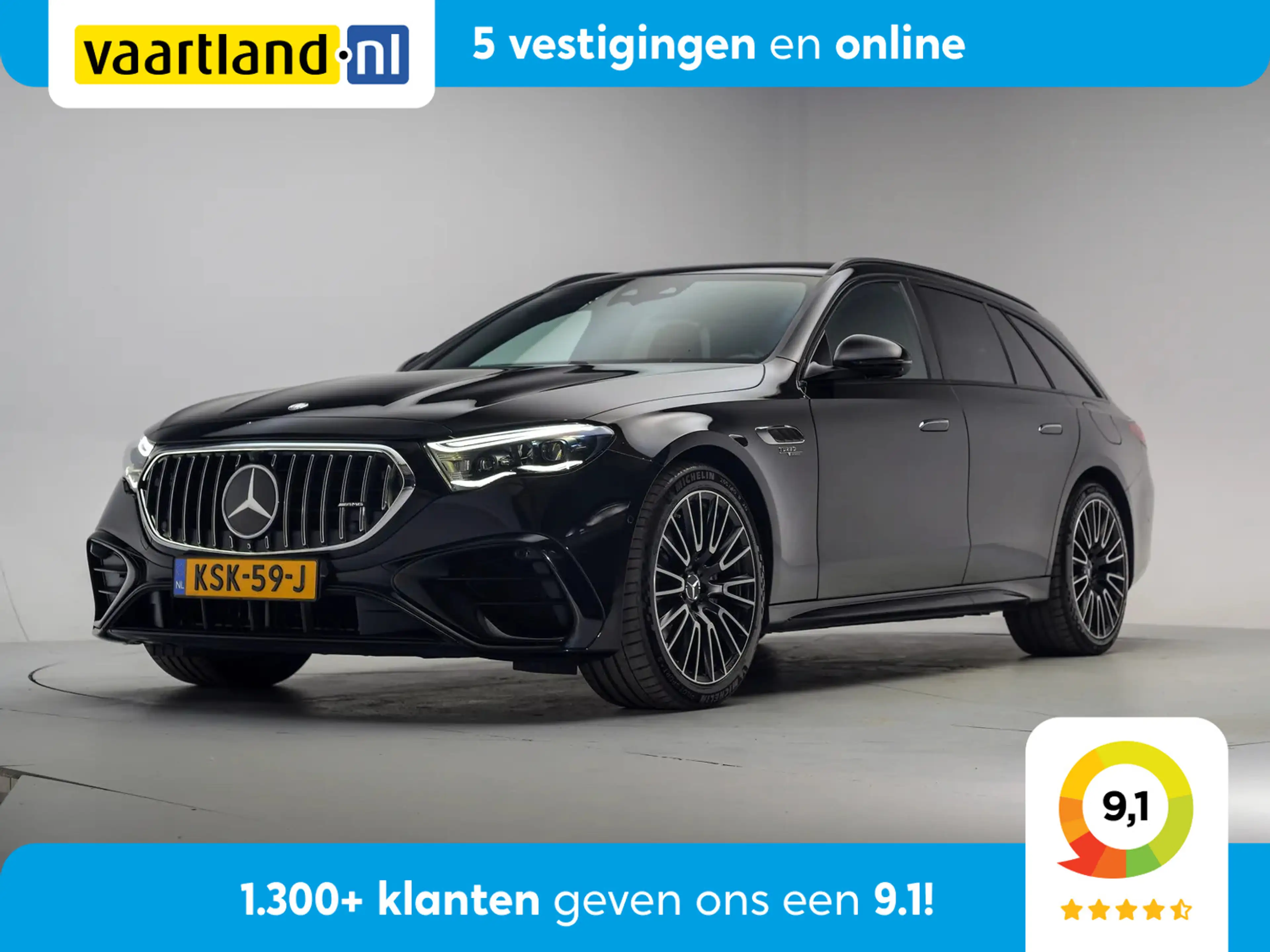 Mercedes-Benz E 53 AMG Estate Hybrid 4MATIC+ [ Sfeerlicht 360°cam Memory
