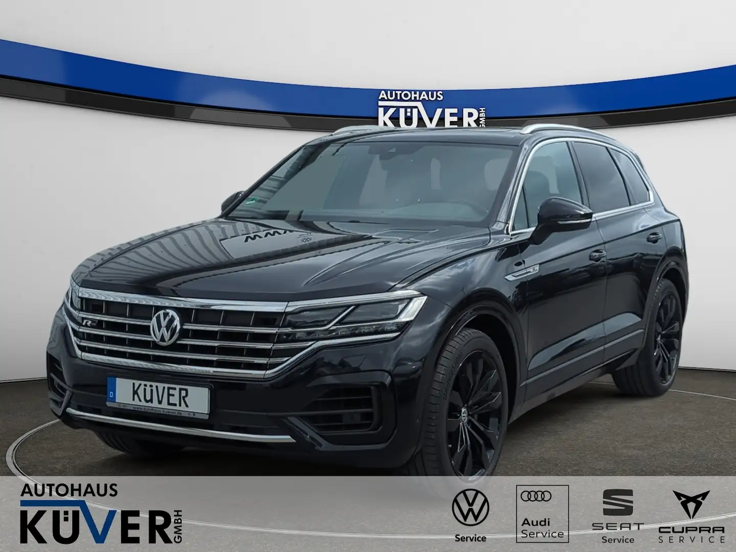 Volkswagen Touareg R-Line 3,0 TDI DSG 4M+Navi+Pano+Matrix Černá - 1