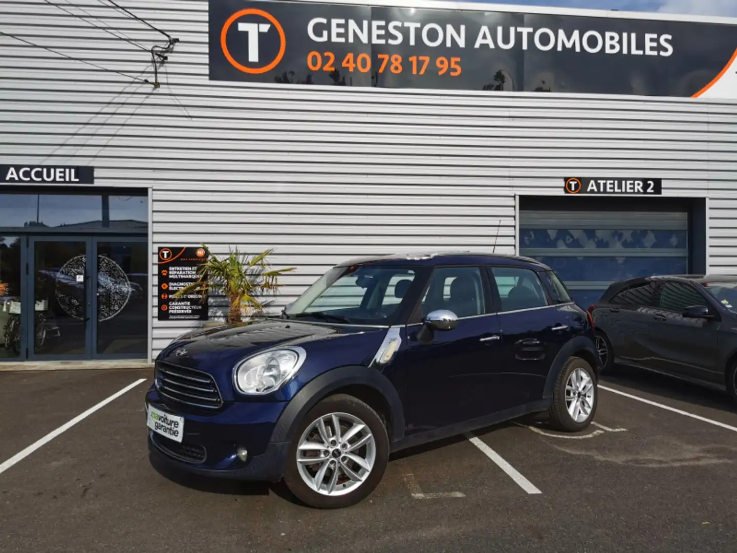 MINI Countryman C COOPER 122CH PACK CHILI Bleu - 1