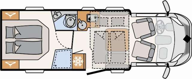 Dethleffs Just 90 T 7052 DBL