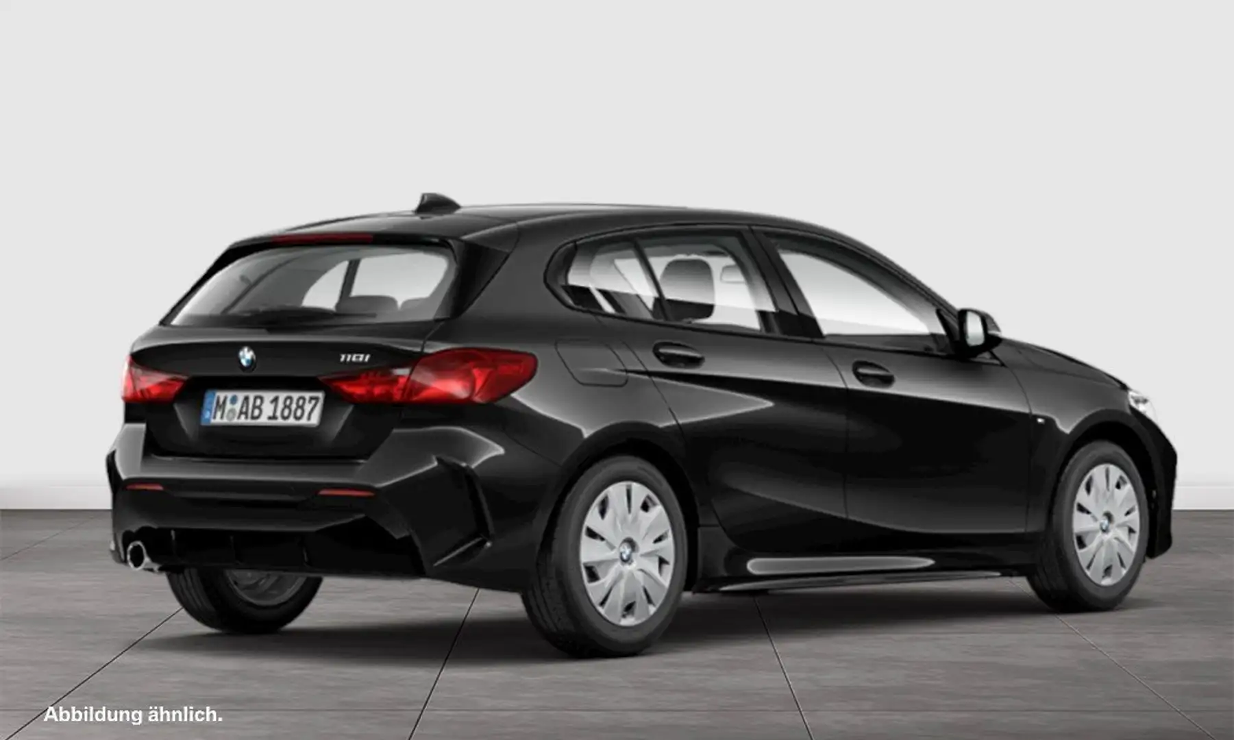 BMW 118 i M Sport LED PDC V+H DAB Tempomat Sitzheiz. Schwarz - 2