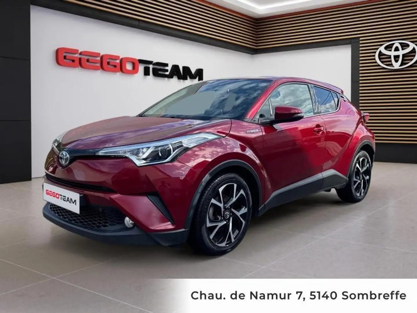 Toyota C-HR 1.8 HSD C-LUB GPS CAMERA JA Rouge - 1