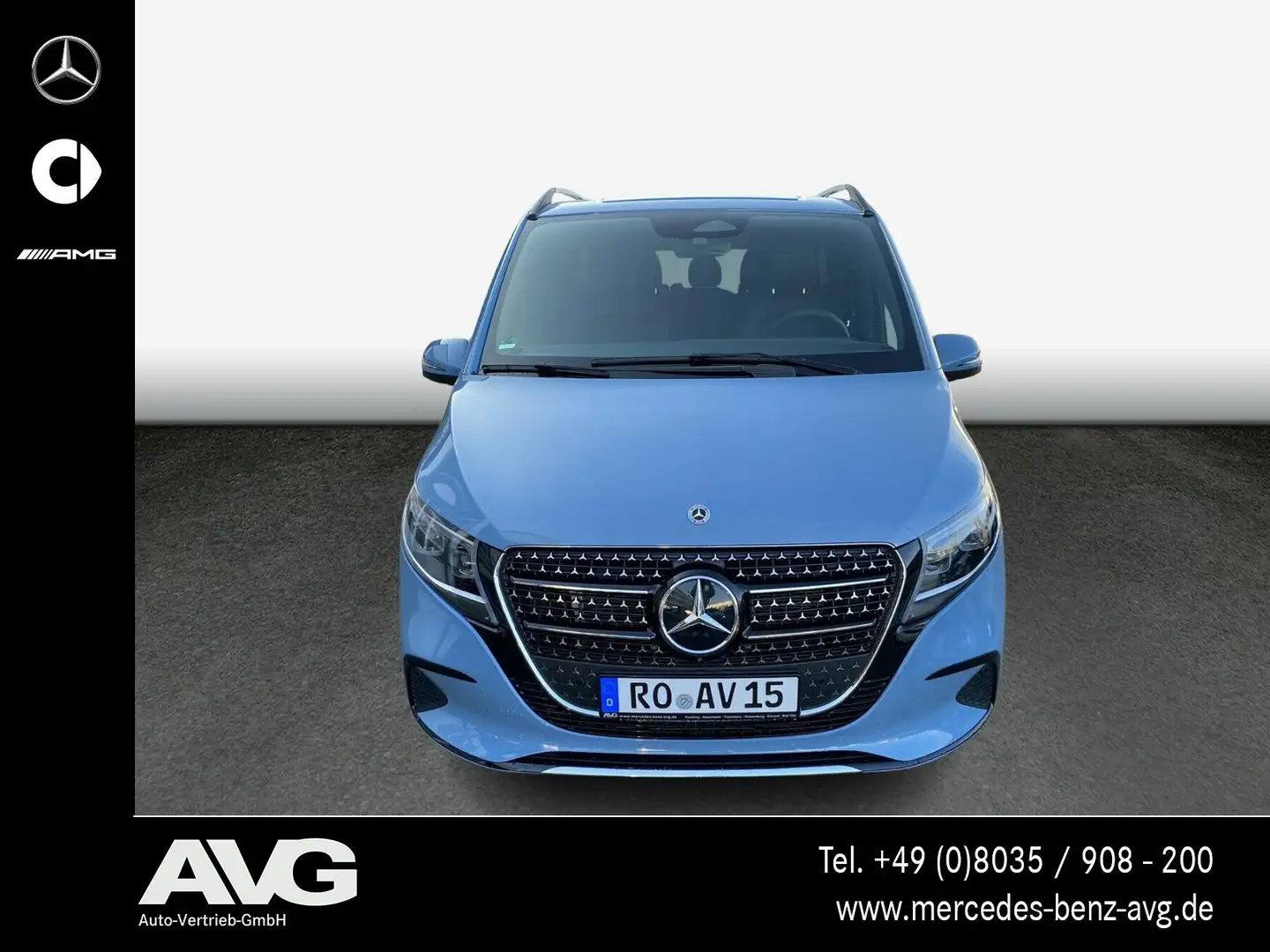 Mercedes-Benz V 300 V 300 d AVANTGARDE DISTRONIC MBUX 9G BURMESTER Kék - 2