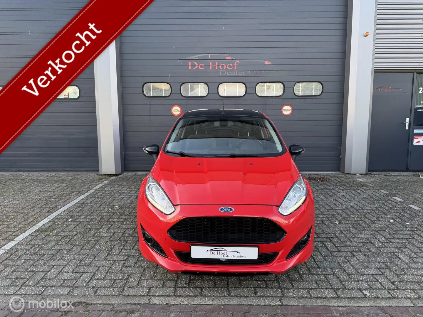 Ford Fiesta 1.0 EcoBoost ST Line✓1e eigenaar ✓Cruise ✓Led Rouge - 2