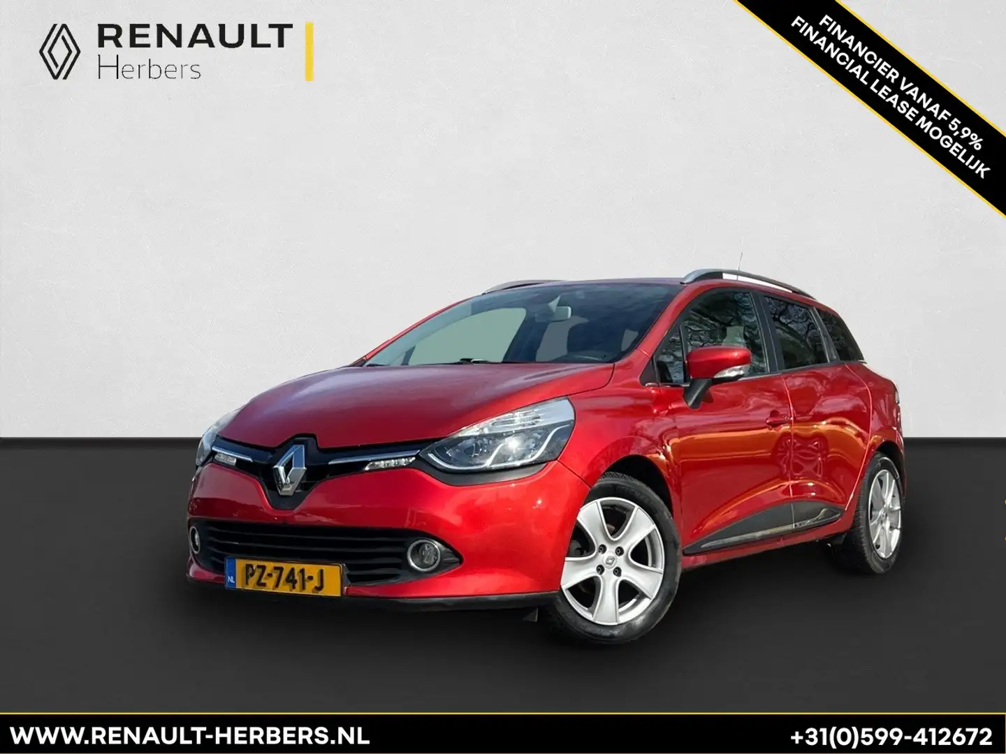Renault Clio Estate 0.9 TCe Dynamique CAMERA / CRUISE / NAVI / Red - 1