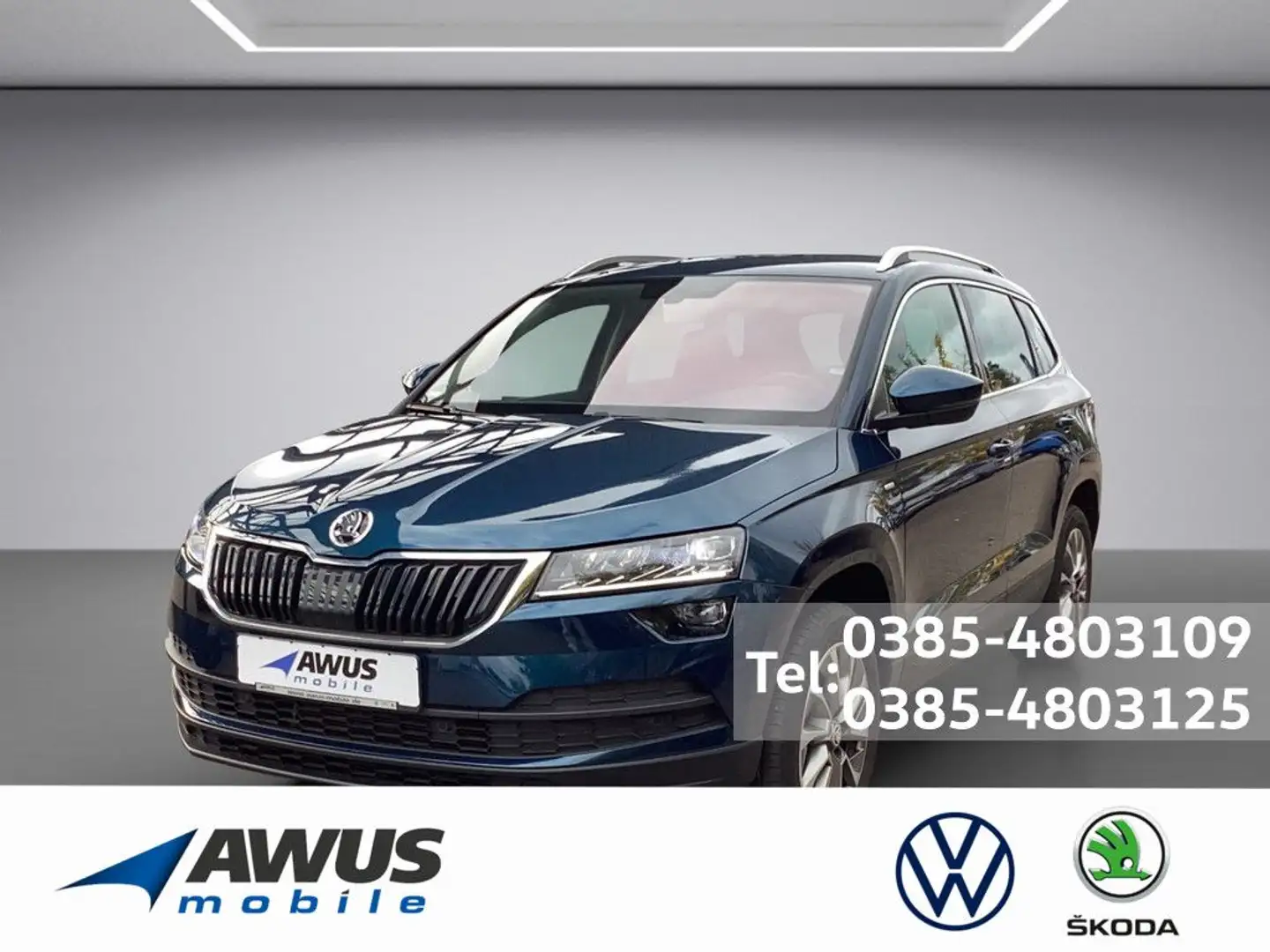 Skoda Karoq 1.5TSI Clever Blau - 1