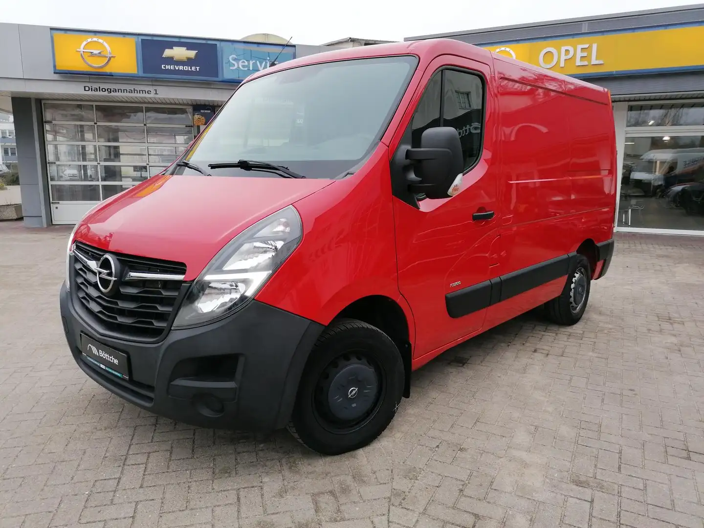 Opel Movano KW L1H1 3,5t 2.3 CDTI Biturbo AHK/Allw/Bluetooth Rouge - 2