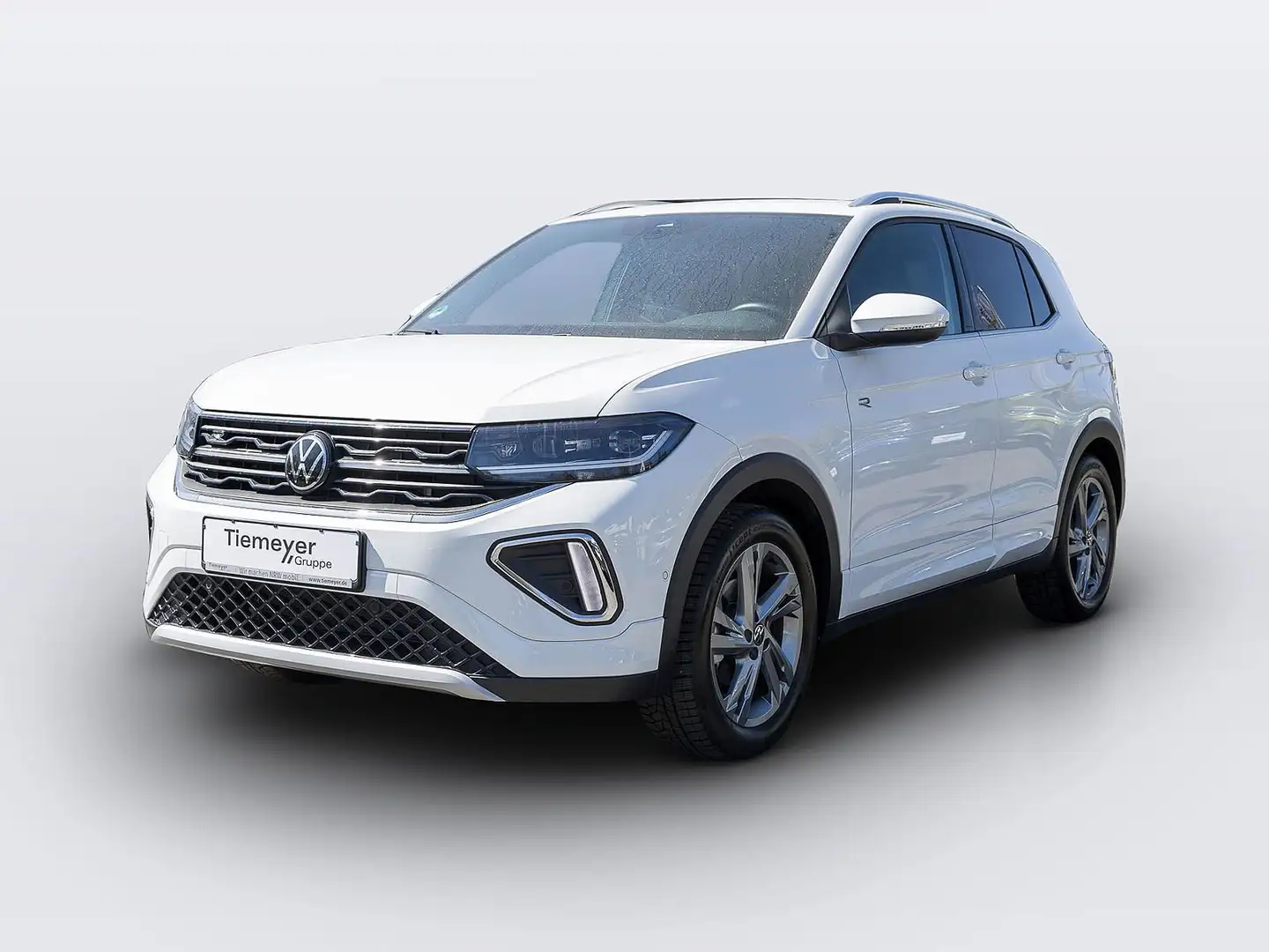 Volkswagen T-Cross 1.0 TSI DSG R-LINE IQ.LIGHT AHK KAMERA V Bianco - 2