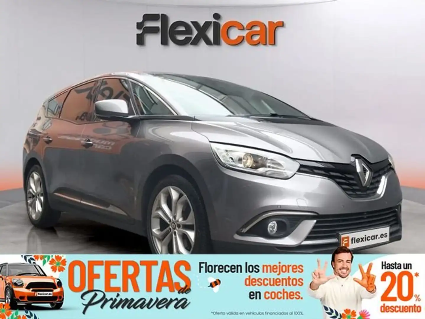 Renault Grand Scenic 1.3 TCe GPF Black Edition 103kW Gris - 1