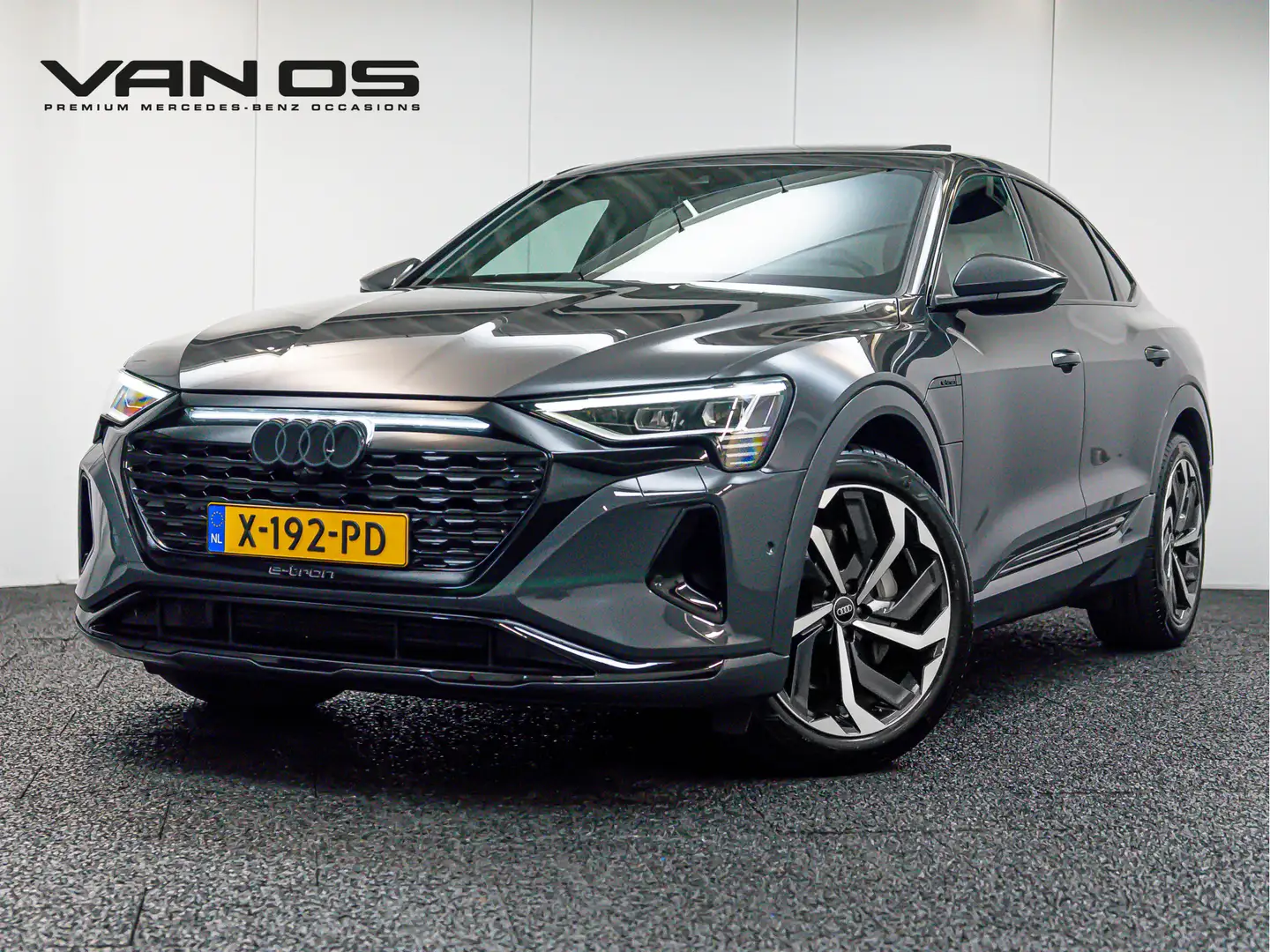 Audi Q8 e-tron Sportback 55 quattro Advanced Edition Plus 115 kWh Gris - 1