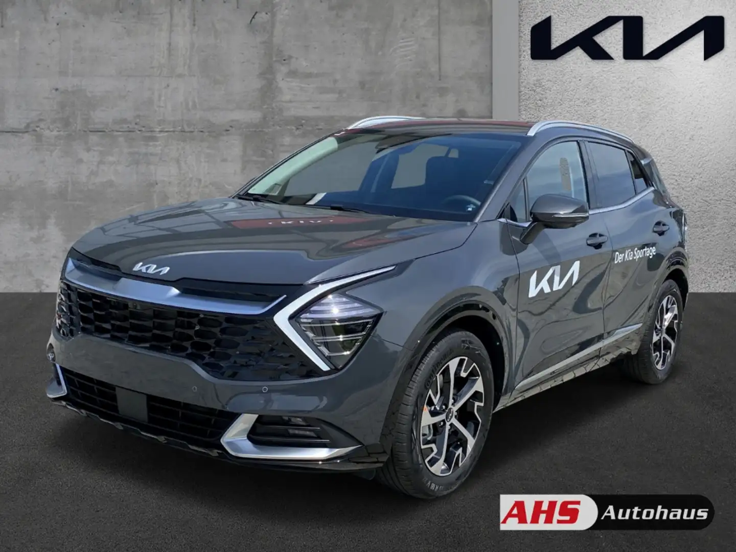 Kia Sportage Spirit 4WD 1.6 CRDi Mild Hybrid EU6d Allrad Navi d Grau - 1