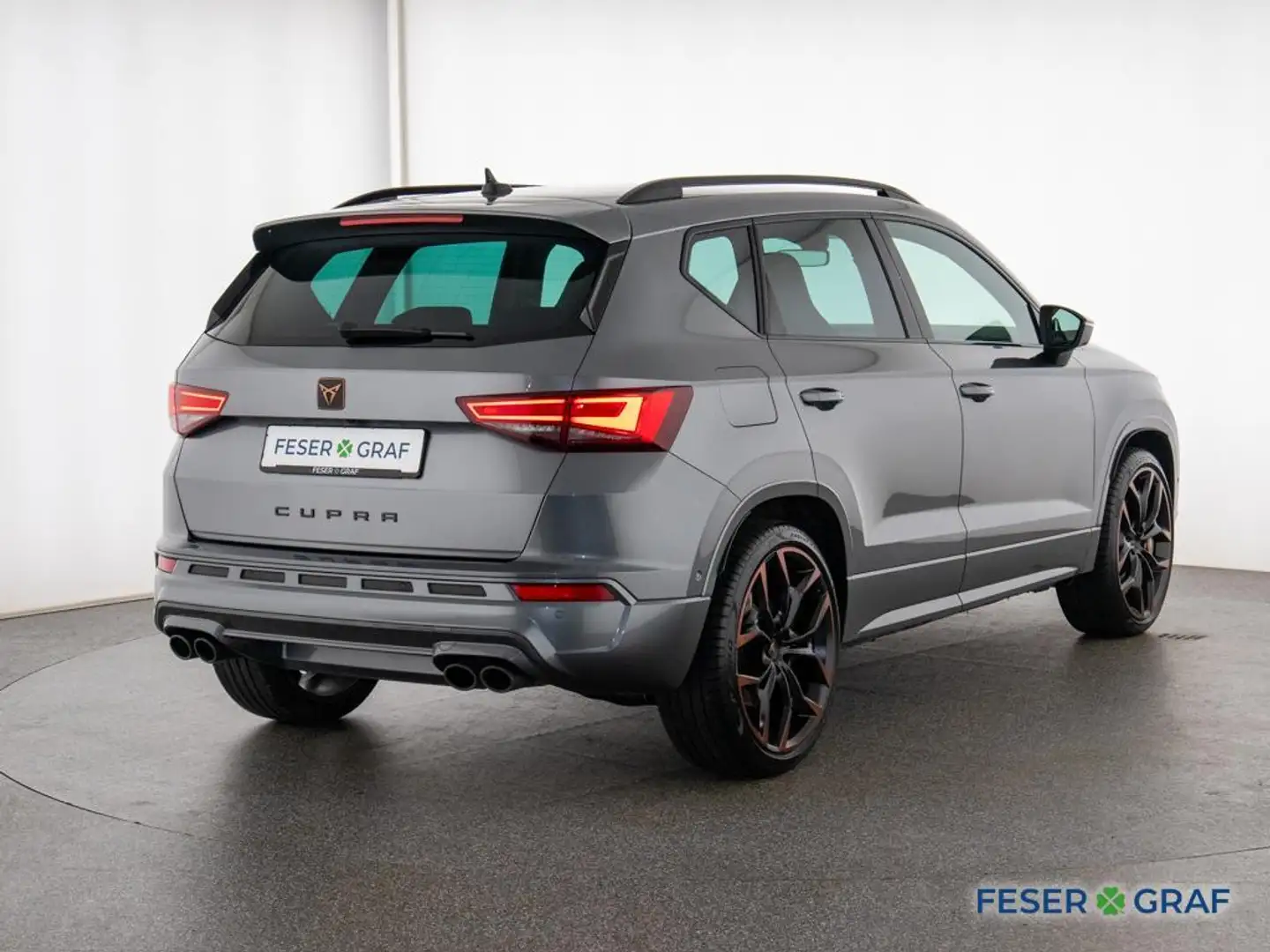 CUPRA Ateca 2.0 TSI DSG 4Drive LED / RearView / ACC Gris - 2