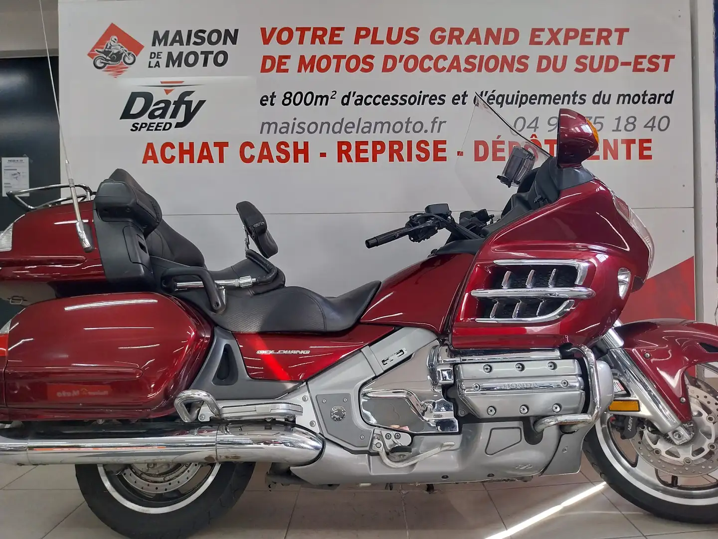 Honda Gold Wing Červená - 1